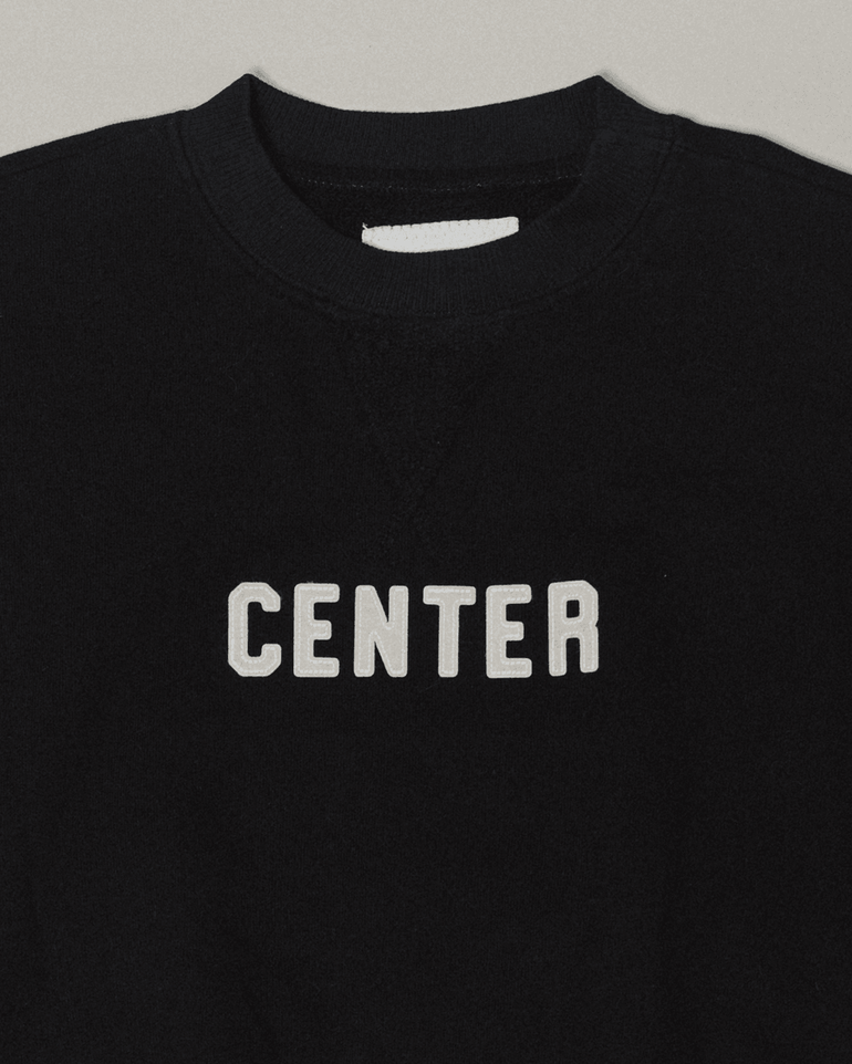 Center L/S Sweatshirt - positionless by Kristen Ledlow