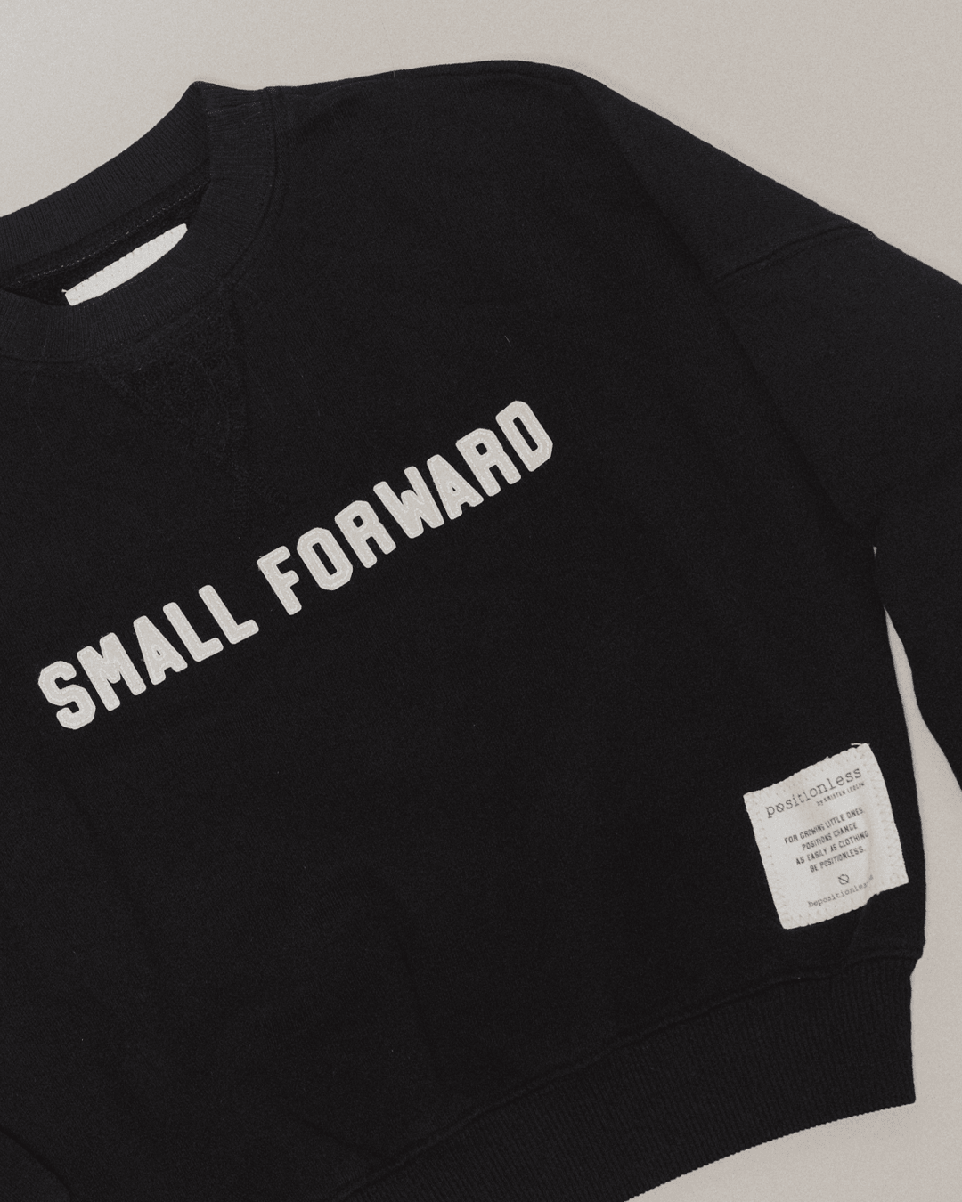 Small Forward L/S Sweatshirt - positionless by Kristen Ledlow