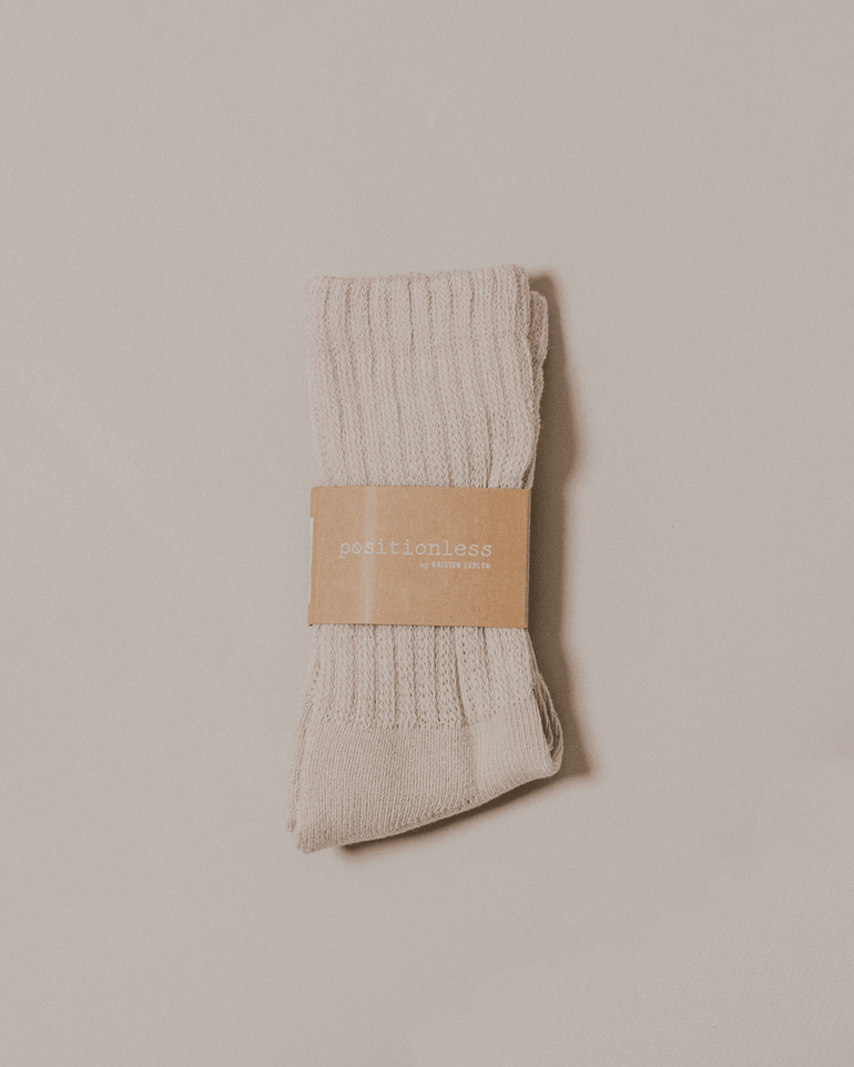 Slouchy Socks - positionless by Kristen Ledlow
