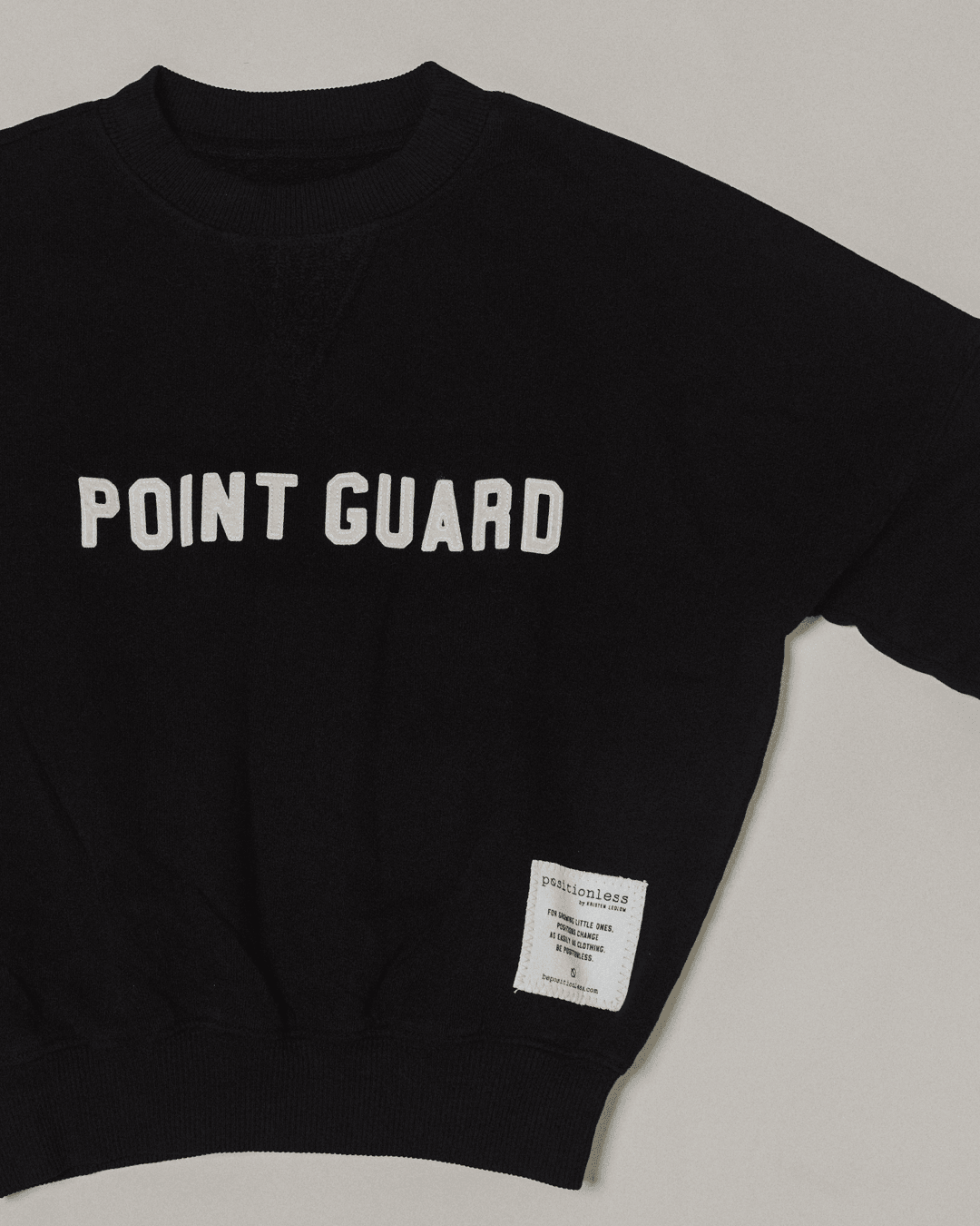 Point Guard L/S Sweatshirt - positionless by Kristen Ledlow