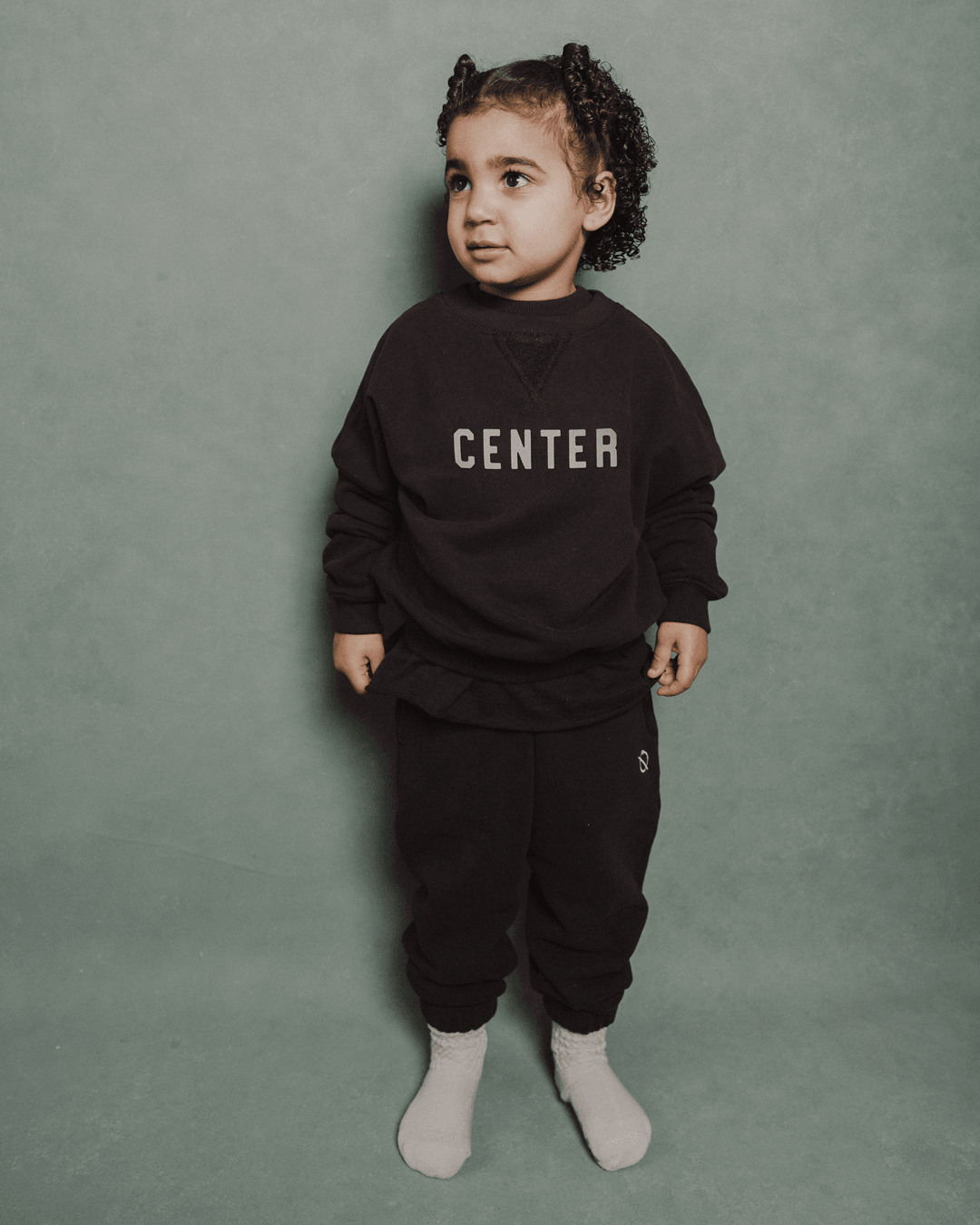Center L/S Sweatshirt - positionless by Kristen Ledlow