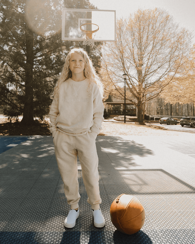 Power Forward L/S Sweatshirt - positionless by Kristen Ledlow