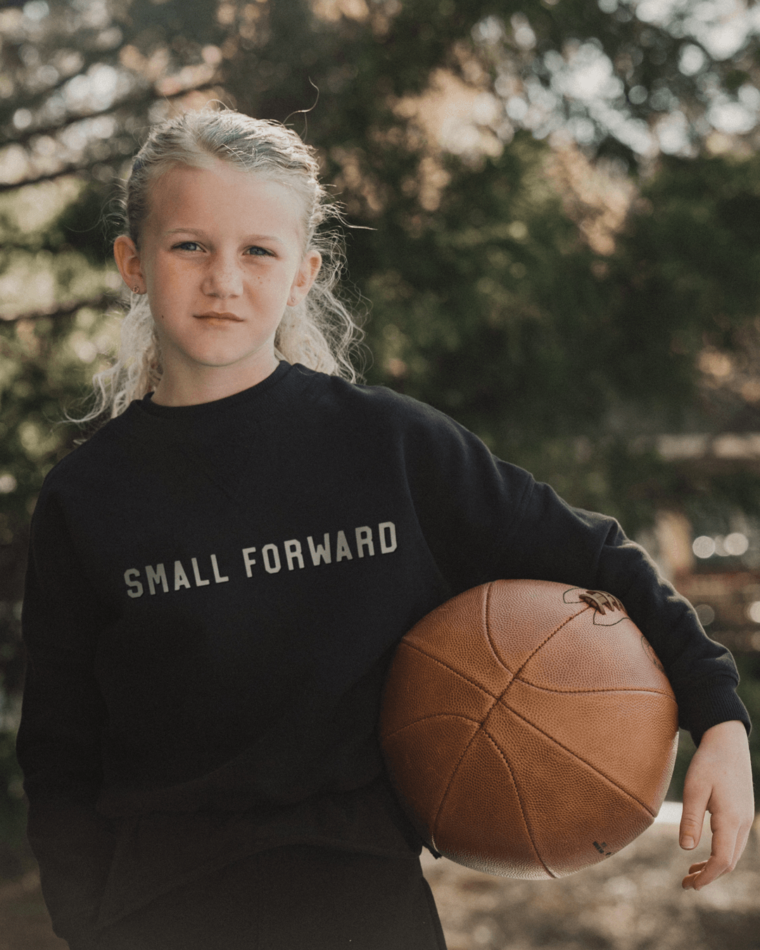 Small Forward L/S Sweatshirt - positionless by Kristen Ledlow